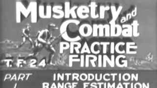 1935 Army Marksmanship Training Film  Musketry and Combat Practice Firing full [upl. by Corley316]