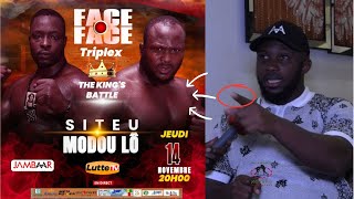 🚨Bonne nouvelle  Le dernier FACE2FACE Modou Lo vs Siteu ce jeudi en Triplex  Mansour Ba tient en [upl. by Zaragoza]