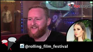 LRFFXII Interview Andrew McCaan  London Rolling Film Festival The Fan Carpet [upl. by Gulick]