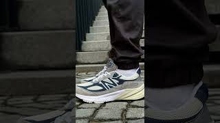 New balance 990v6 grey day grey navyмагазин онлайнмагазин топ рекомендації newbalance [upl. by Yenolem]