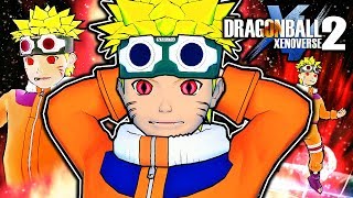 Dragon Ball Xenoverse 2 PC Kid Naruto w Nine Tailed Fox Awoken DLC Mod Gameplay Original Naruto [upl. by O'Donovan81]