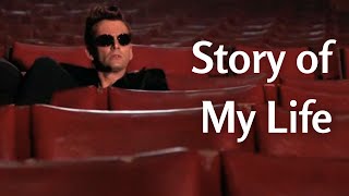 Good Omens  quotStory Of My Lifequot by One Direction  Fan Edit [upl. by Yacov]