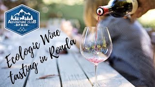 Ecologic Wine tasting in Ronda Andalucia Spain [upl. by Silvers]