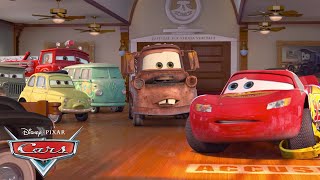 Lightning McQueens Bumpy Start  Pixar Cars [upl. by Diehl]