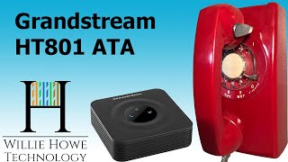 Grandstream HT801 ATA  Keeping your analog dreams alive [upl. by Jandel125]