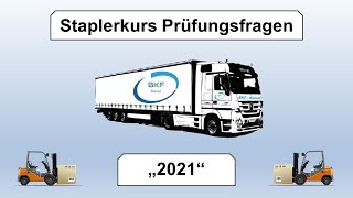 Staplerkurs Prüfungsfragen [upl. by Selwin212]