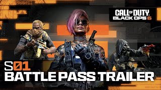 Season 01 Battle Pass Trailer  Call of Duty Warzone amp Black Ops 6 [upl. by Ahseined62]