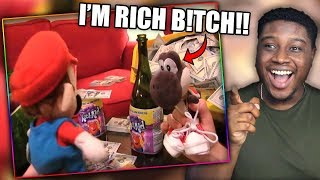 BLACK YOSHI BECOMES A MILLIONAIRE  SML Movie Black Yoshis Blank Check Reaction [upl. by Nahgem]