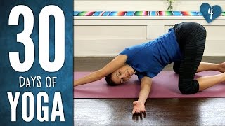 Day 4  Yoga For Your Back  30 Days of Yoga [upl. by Ennire100]