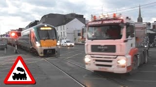 Railway Crossing  Wexford Town Ireland [upl. by Elad844]