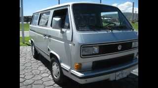 VANAGON GL WOLFSBURG EDITION 1987 MOTOR 21 [upl. by Kcinemod]