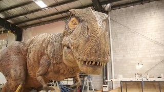 Inside the Factory Where Robotic Dinosaurs Come to Life [upl. by Hercule]