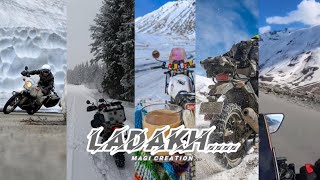 ladakh bike ride video 😍 whatsapp status 😘 thala Ajith tamil shorts [upl. by Nogem]