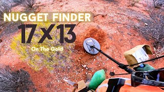 Aussie Gold  Nugget Finder Z 17 x 13  GPZ 7000 [upl. by Dardani697]