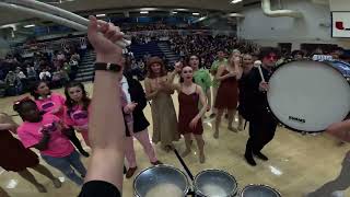 Usci Drumline Performance POV [upl. by Barkley]