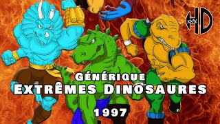 Générique dExtrêmes Dinosaures Extreme Dinosaurs  1997  HD [upl. by Lyret]