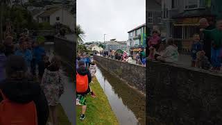 Perranporth busy at perranporth gardens for ducks races 2024🙏🦆☀️🦆🙏 [upl. by Sosthina]