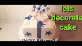 18th Birthday Cake BoysHow I Decorate It [upl. by Giovanni950]