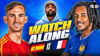 Spain vs France LIVE  UEFA Euro 2024 Watch Along and Highlights with RANTS [upl. by Conlan640]