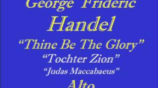 Tochter Zion  Handel  Altowmv [upl. by Akilaz]