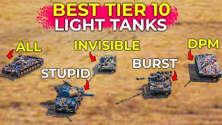 Must Have Tier 10 Light Tanks in World of Tanks [upl. by Proudlove]