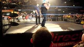 GARRETT BISHOFF GETTING BOOED IN LONDON PROMO TNA WEMBLEY ARENA 2012 IMPACT WRESTLING [upl. by Cestar955]