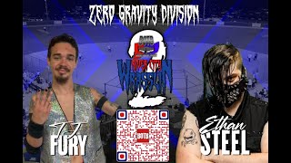 Battle On The Border Pro Wrestling River City Wrasslin 2  TJ Fury VS Ethan Evans [upl. by Jessey]