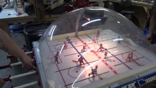 765 CHEXX BUBBLE HOCKEY with Blue Base TNT Amusements [upl. by Osbert]