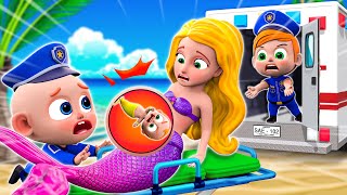 A Baby Was Born On The Beach  Pregnant Mom Care🤰  Rescue The Baby More Nursery Rhymes amp Kids Songs [upl. by Westlund]