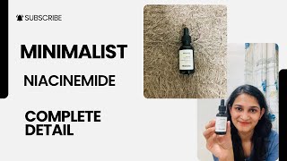 Review of Minimalist Niacinamide  Is it worth it [upl. by Bird370]