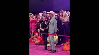 Rupaul amp Michelle Visage Cutting The Ribbon At Rupaul’s Drag Con LA 2024 [upl. by Ynnam]