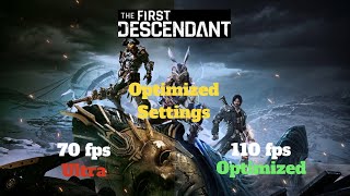 The First Descendant  Benchmark  Optimized Settings  RTX 3080  Ryzen 9 5900x  1440P [upl. by Bekah247]