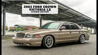 2003 FORD CROWN VICTORIA LX  STANCE EDITION [upl. by Willin307]