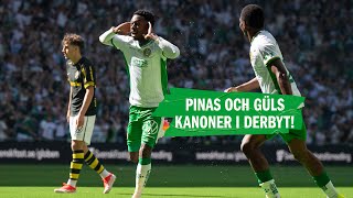 HÖJDPUNKTER  Hammarby 21 AIK  Allsvenskan 2024 [upl. by Gloriana]