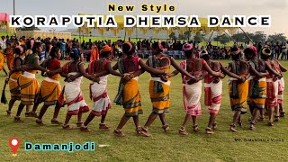 Damanjodi Demsa Dance  New Style Dhemsa Dance  Koraputia Demsa  Koraputia Desia Demsa Nacho  New [upl. by Imef417]