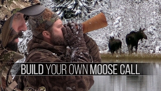 How to Build a Moose Call  Birch Bark Moose Call [upl. by Egbert]