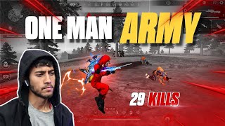 AWM POWER 😱 29 Kills SOLO VS SQUAD GAMEPLAY  Free Fire Max [upl. by Salazar]