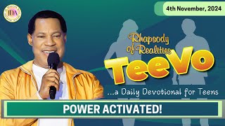 TEEVO  Power Activated  4th November 2024  Rhapsody of Realities for Teenagers [upl. by Karsten]