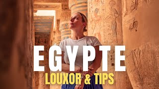 CONSEILS POUR VISITER LOUXOR EN EGYPTE  TIPS amp BUDGET  VLOG VOYAGE [upl. by Lewert]