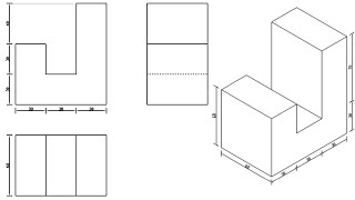 Engineering Drawing Isometric And Projection 15 [upl. by Strohl]