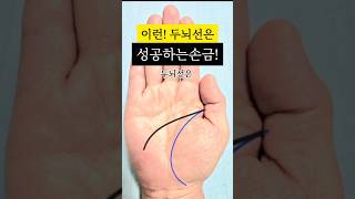 quot2배재능으로 성공하는손금quot이중두뇌선 손금 손금보기 손금보는법 [upl. by Aryam]