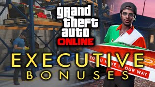 GTA Online AMAZING CEO CRATE BOOSTS 2x Bonuses Discounts and More Event Week Update [upl. by Cogan]