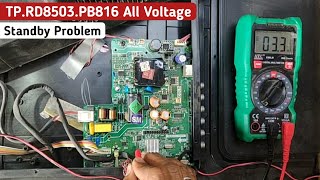 TP RD8503PB816 Modharbord All Voltage  TP RD8503PB816 Standby problem [upl. by Animaj]