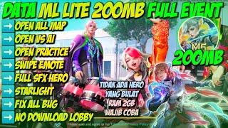 Data ML Lite 200MB Full Event Patch Allstar Terbaru  Mobile Legends Bang Bang [upl. by Floris]