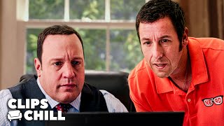 Adam Sandler Meets President Kevin James  Pixels [upl. by Jacobo]