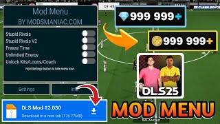 DLS 25 HackMOD Tutorial  How to Get Unlimited DIAMONDS for Android iOS ⚽ Dream League Scoope Mod [upl. by Pascal]