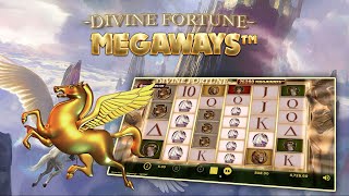 DIVINE FORTUNE MEGAWAYS NETENT ONLINE SLOT [upl. by Meehan]