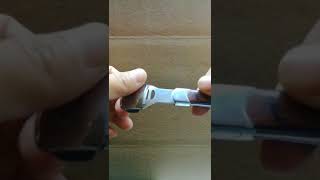 how to put callus shaver blades on [upl. by Nesyla]