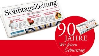 90 Jahre Katholische SonntagsZeitung [upl. by Urina]