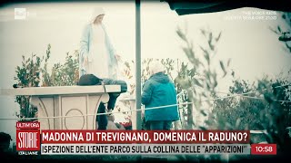 Madonna di Trevignano domenica il raduno  Storie italiane 01122023 [upl. by Kaasi]